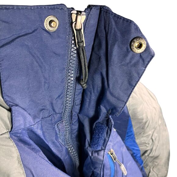 Columbia Jacket M Blue Waterproof Full Zip Active Outdoors Performance - Picture 9 of 13